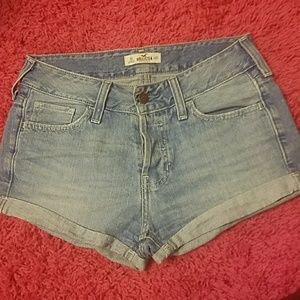 Hollister jean shorts. Xoxo
